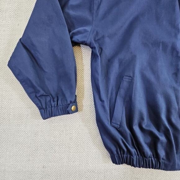 Vintage Charter Club by Jane Justin Jacket Men's Size Large Blue Old Money Luxe - Picture 8 of 16